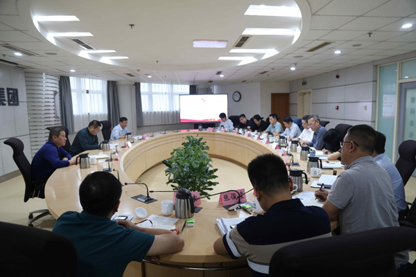 市国资委党史学习教育第三督导组到山东EVO真人集团督导理论学习中心组专题学习